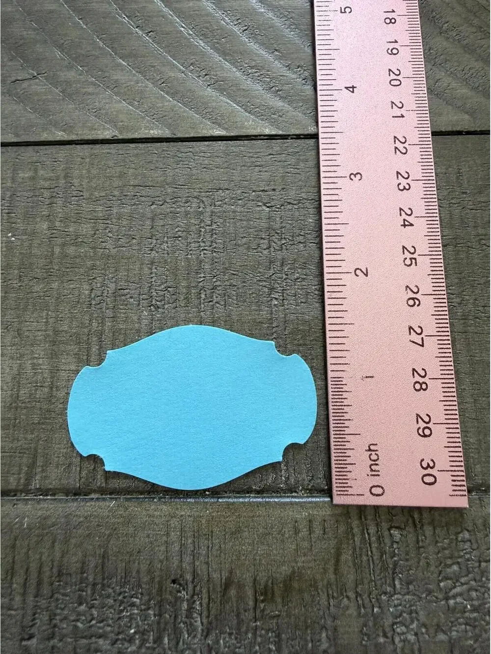 Stampin’ Up Story Label shape punch